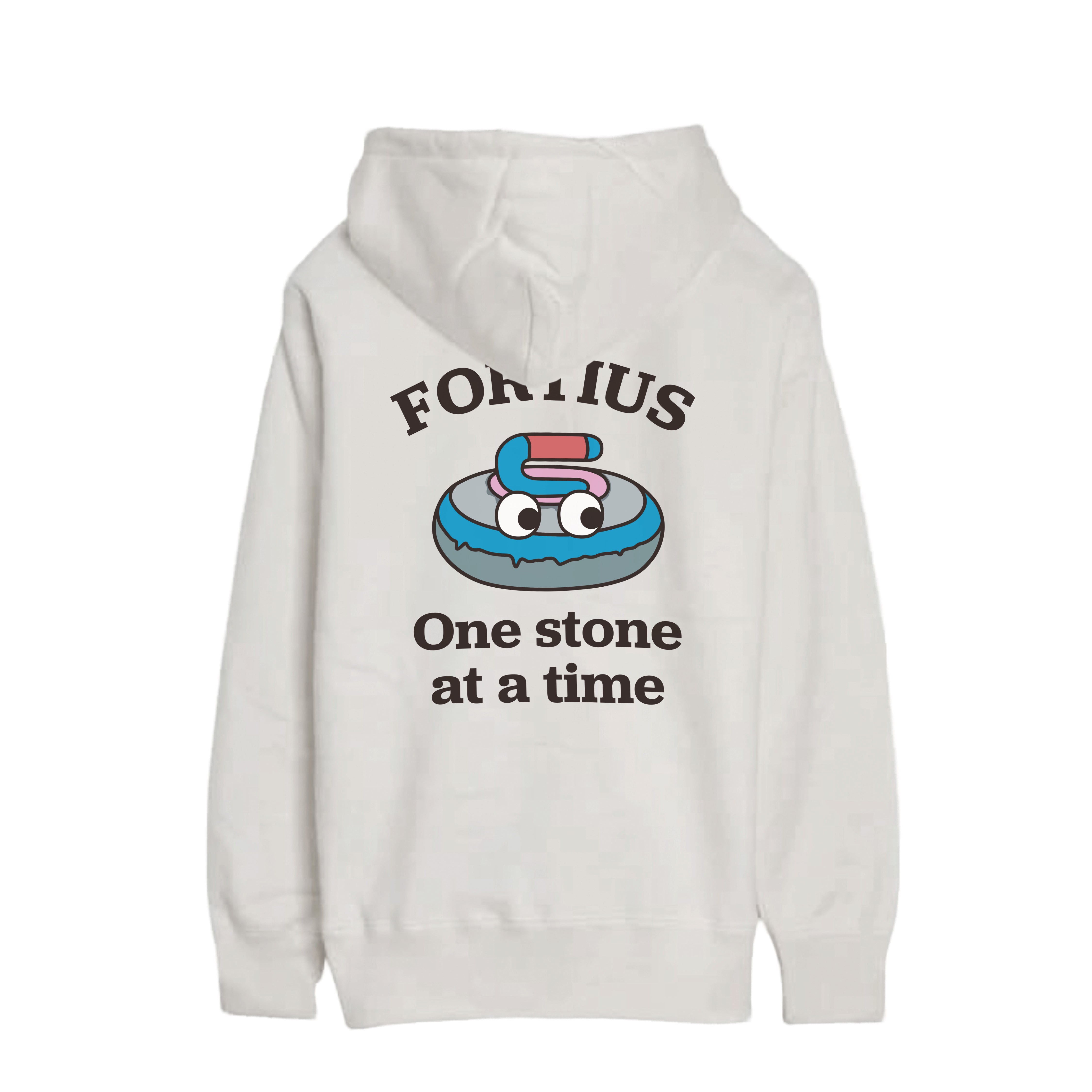 フォルティウス”ONE STONE AT A TIME”スエットパーカー – INAZO