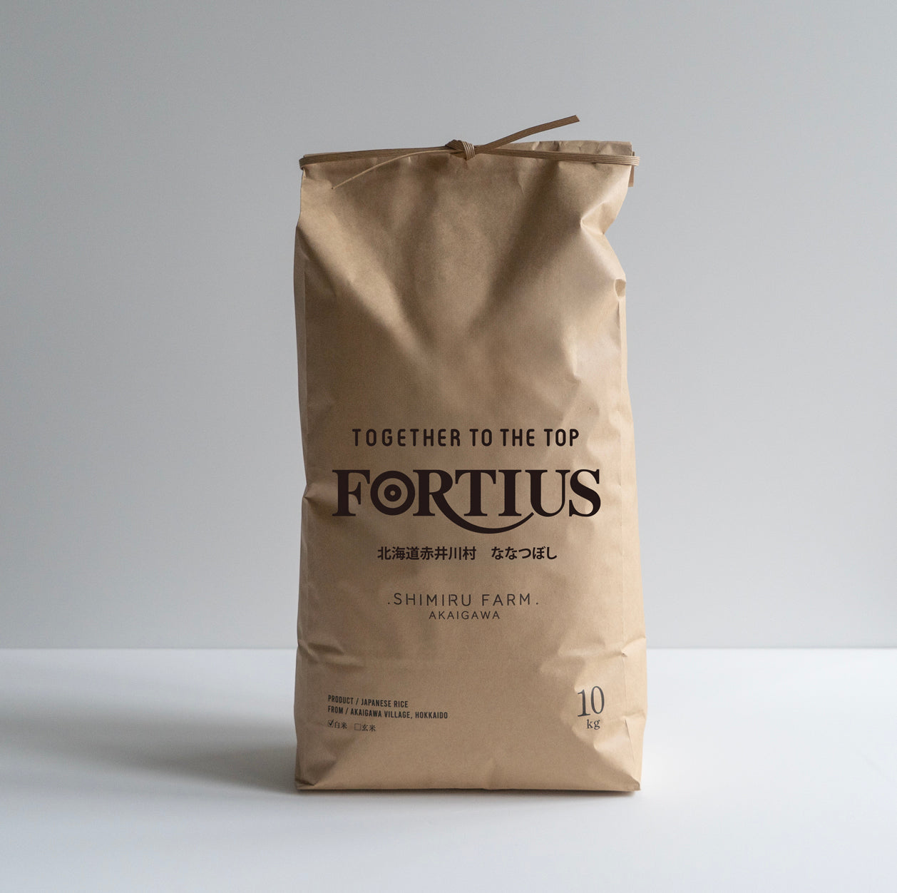 FORTIUS×INAZO　フォルティウス米 北海道赤井川村ななつぼし【送料無料】