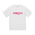 【受注販売受付中】フォルティウス”FORTIUS”Tシャツ／レッドロゴ