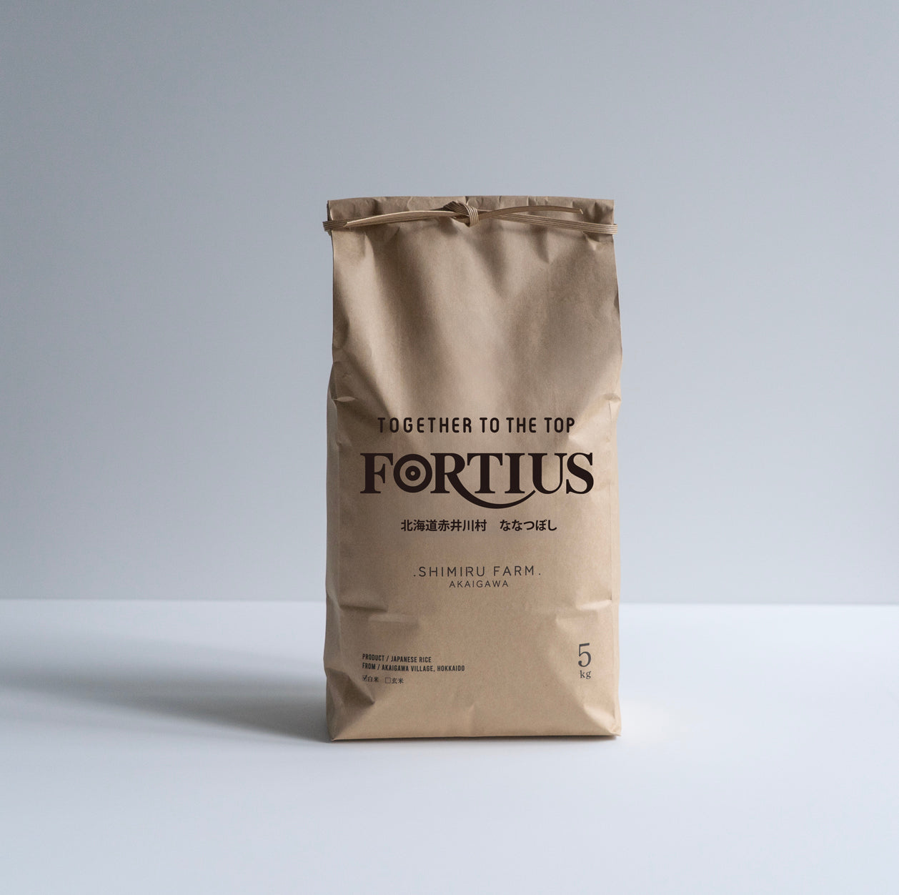 FORTIUS×INAZO　フォルティウス米 北海道赤井川村ななつぼし【送料無料】