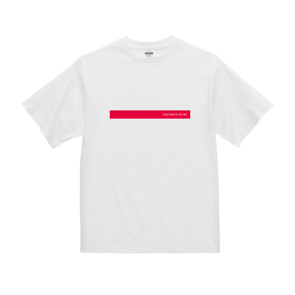 【受注販売受付中】フォルティウス”Together To The Top”Tシャツ／レッドライン