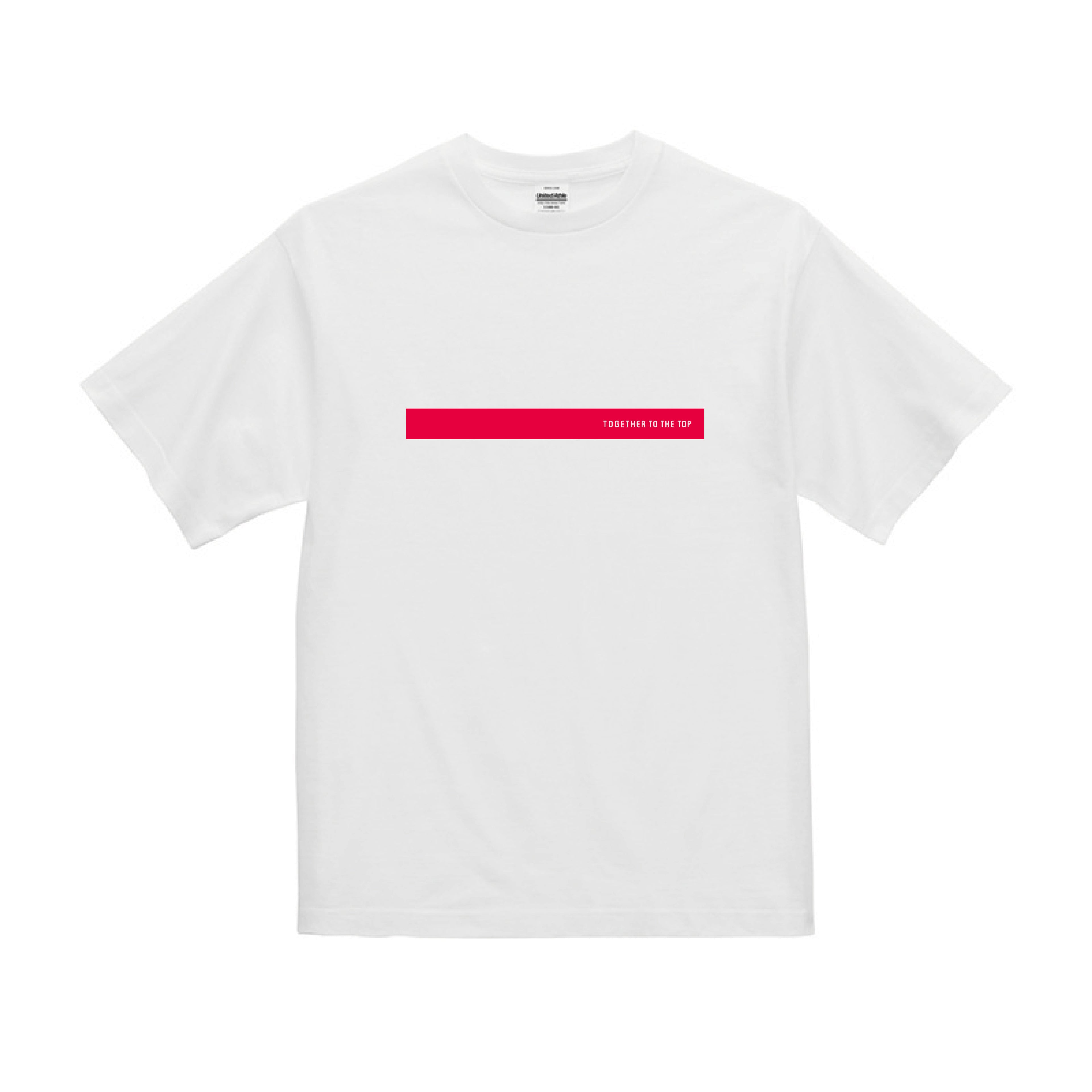 【受注販売受付中】フォルティウス”Together To The Top”Tシャツ／レッドライン