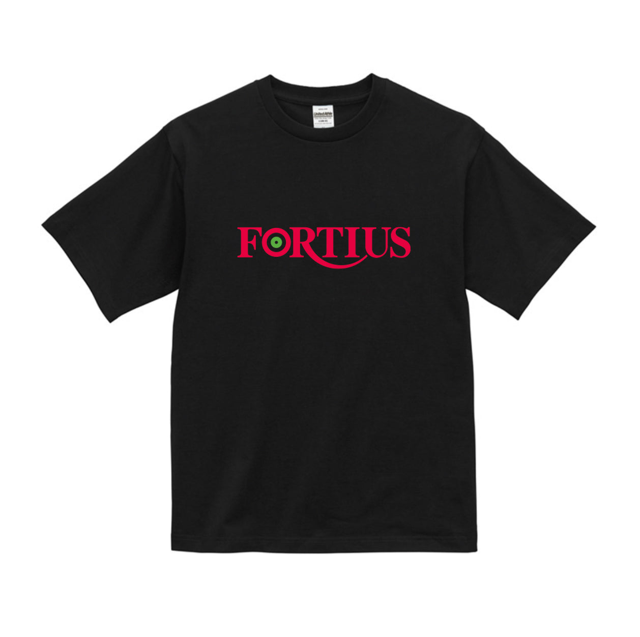 【受注販売受付中】フォルティウス”FORTIUS”Tシャツ／レッドロゴ